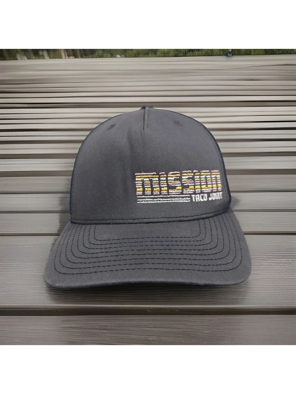 VTG Mission Taco Joint California Inspired Street Tacos Duck Shrimp Baseball Cap